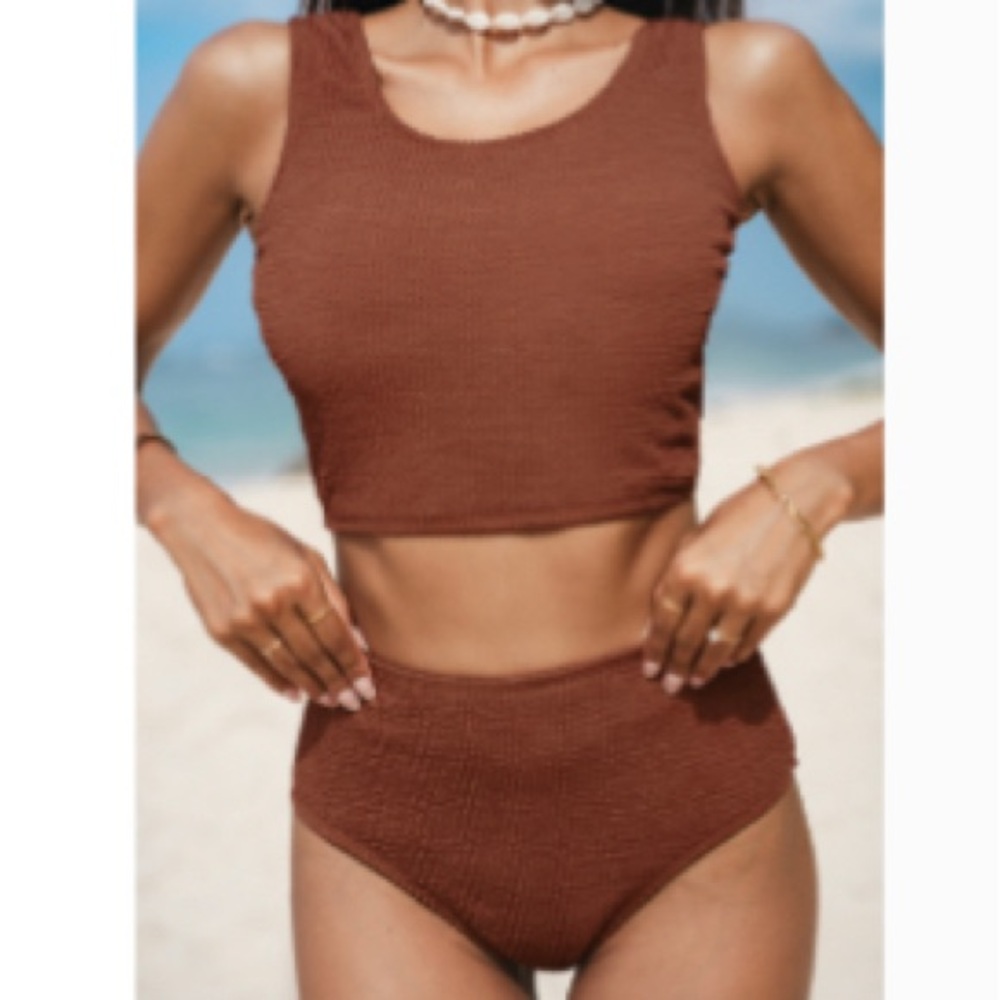 NWT - Ribbed Tankini